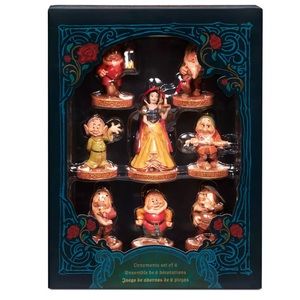 Disney Snow White & the Seven Dwarfs 85th Anniversary Sketchbook Ornament Set